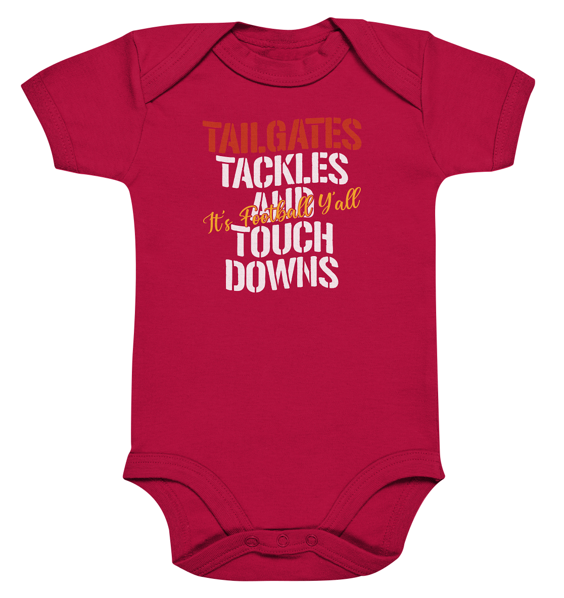 Tailgate Tackles - Organic Baby Bodysuite