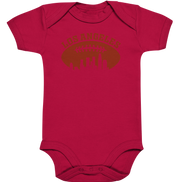 Los Angeles Football Silhouette - Organic Baby Bodysuite