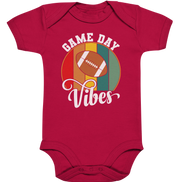 Game Day Vibes White - Organic Baby Bodysuite