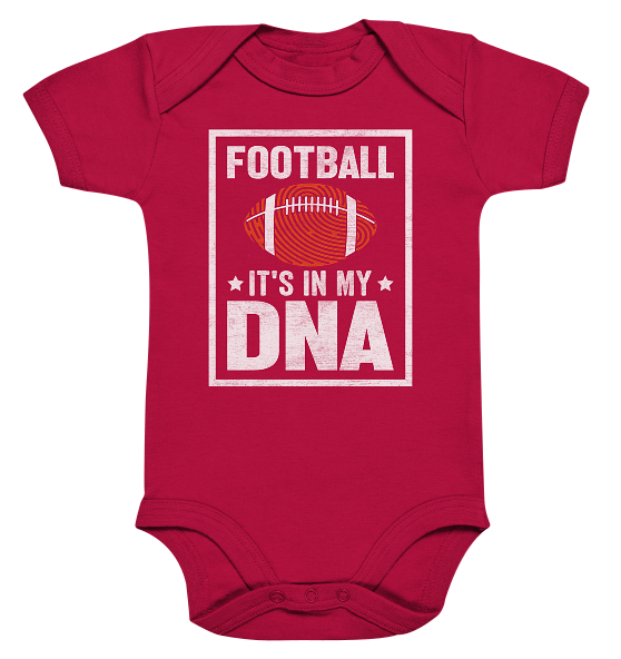 Football DNA - Organic Baby Bodysuit