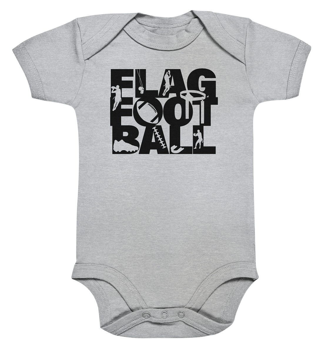 Flag Football  - Organic Baby Bodysuite