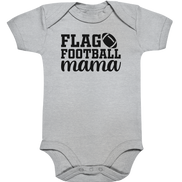 Flag Football Mama - Organic Baby Bodysuite