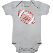 Football Dots - Organic Baby Bodysuite