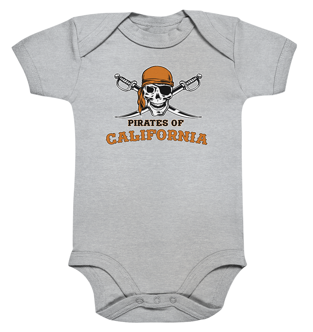 Pirates of California - Organic Baby Bodysuite