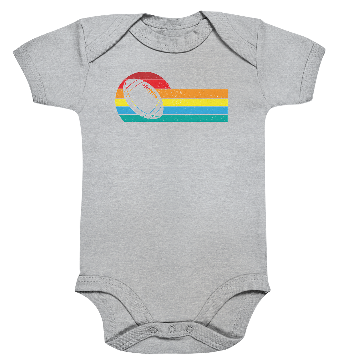 Rainbow Color Ball - Organic Baby Bodysuite