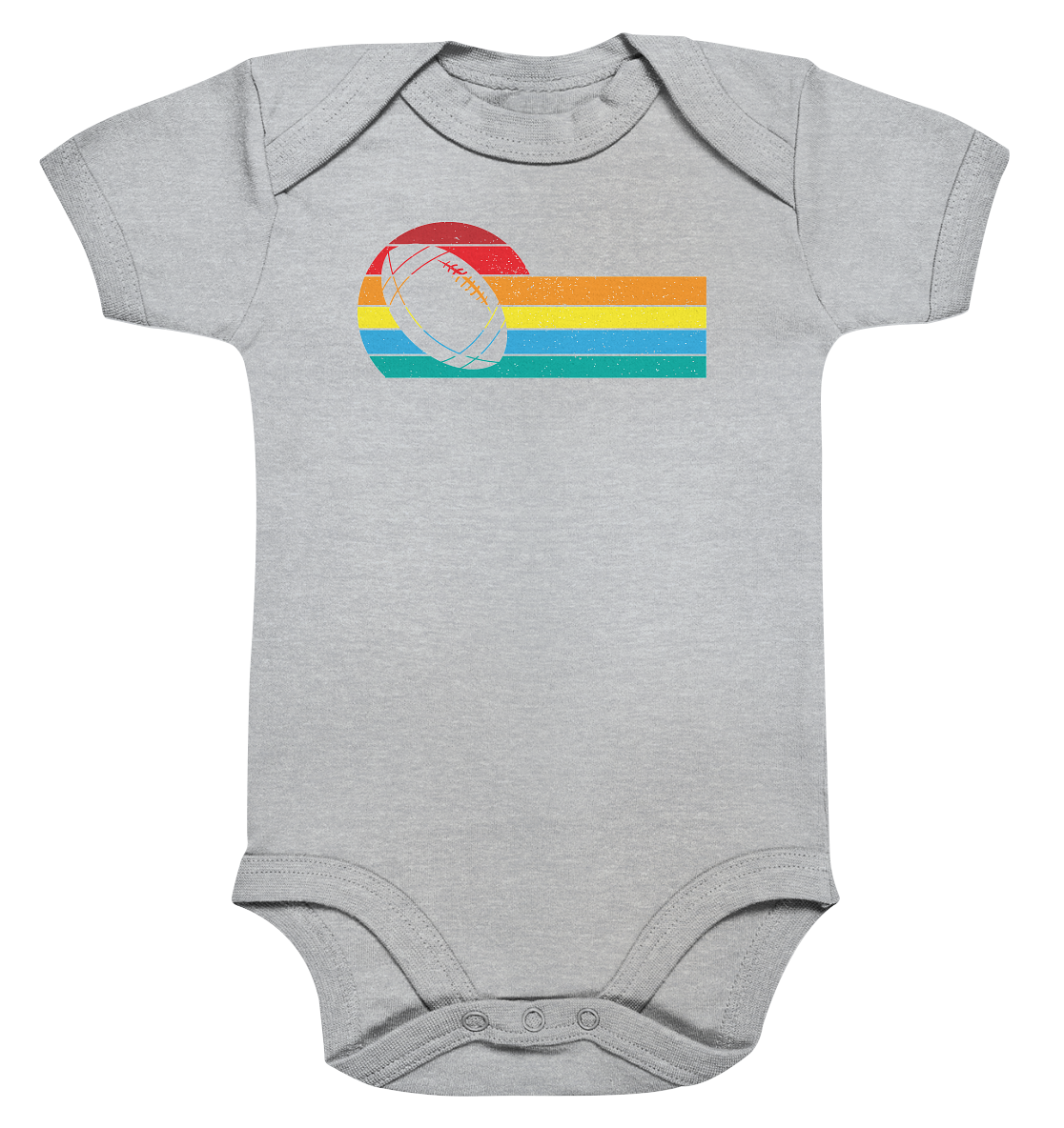 Rainbow Color Ball - Organic Baby Bodysuite
