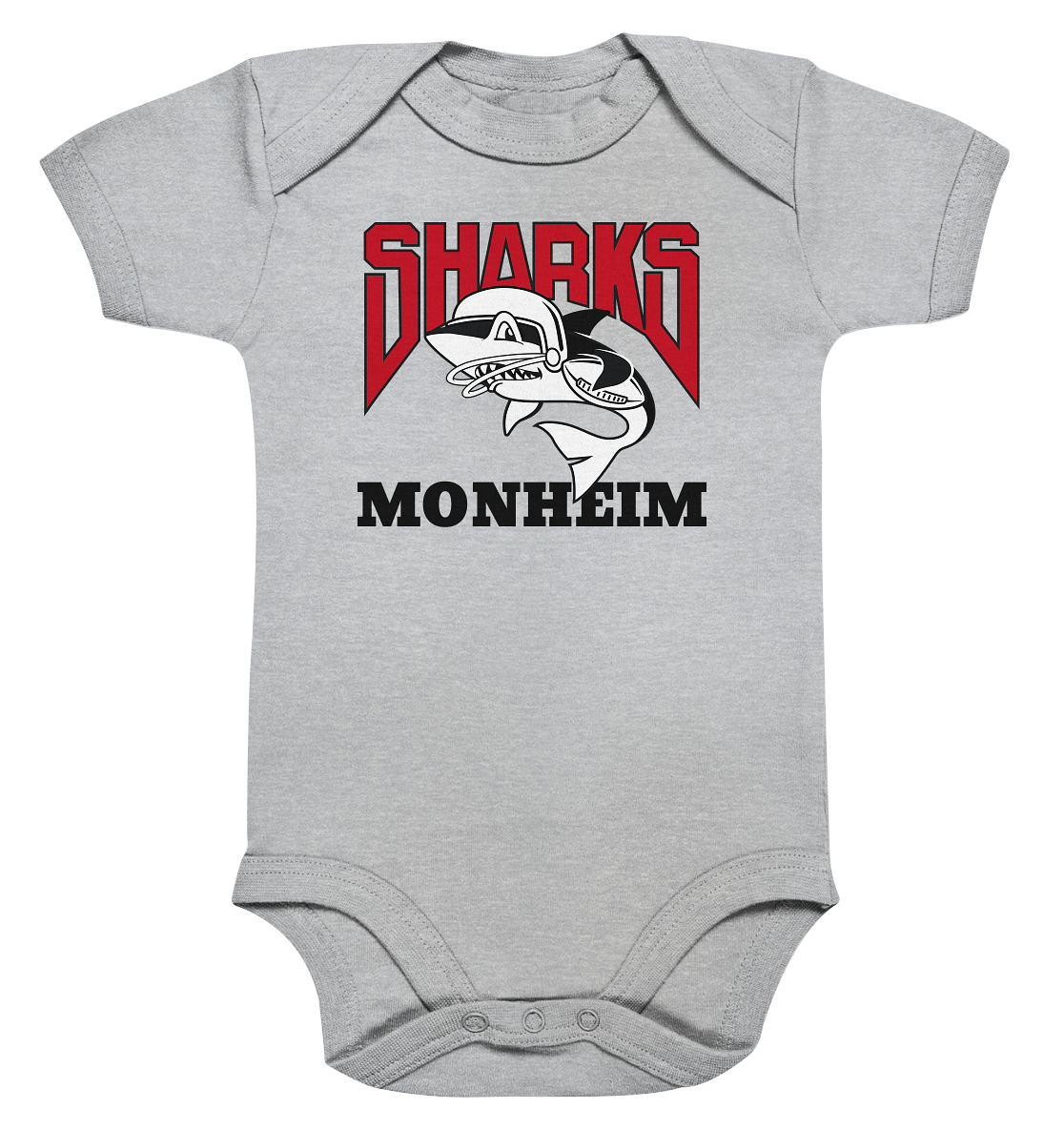 Monheim Sharks - Organic Baby Bodysuite