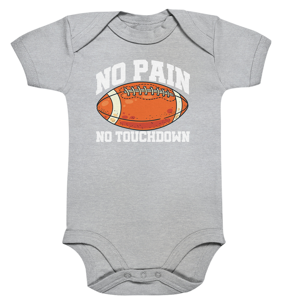 No Pain No Gain - Organic Baby Bodysuite
