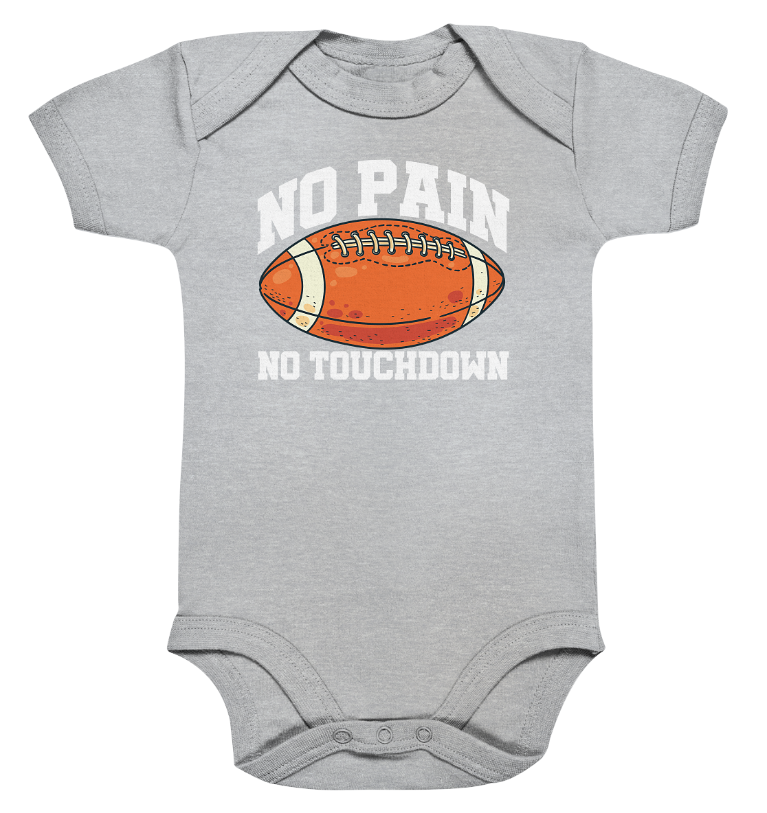 No Pain No Gain - Organic Baby Bodysuite