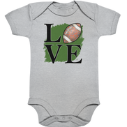 Football Love II - Organic Baby Bodysuite