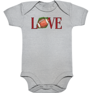 Football Love - Organic Baby Bodysuite