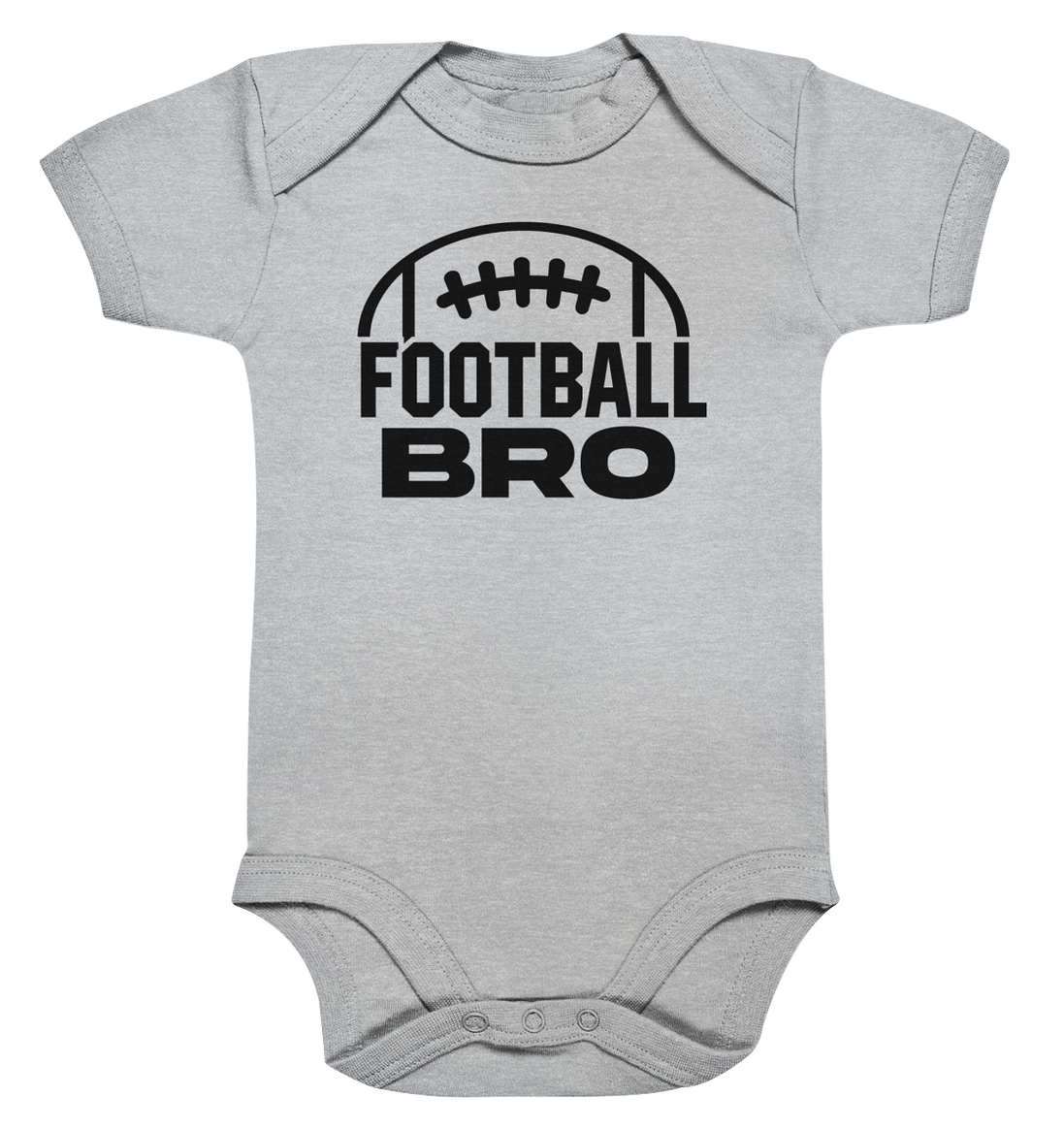 Football Bro  - Organic Baby Bodysuite
