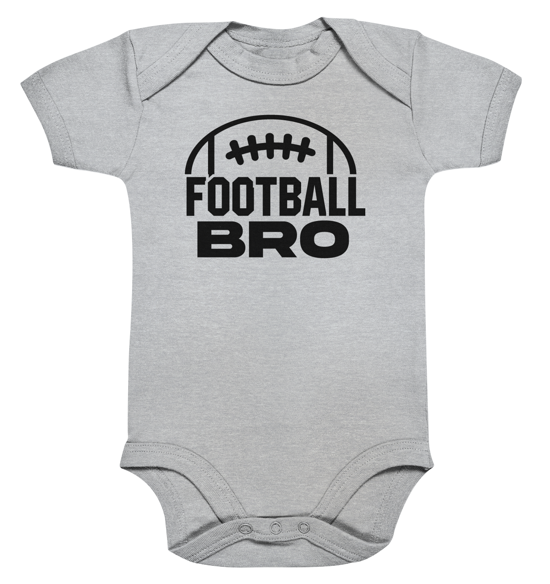 Football Bro  - Organic Baby Bodysuite