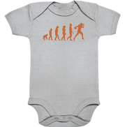 American Football Evolution - Organic Baby Bodysuite