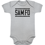 SAMFO black - Organic Baby Bodysuite