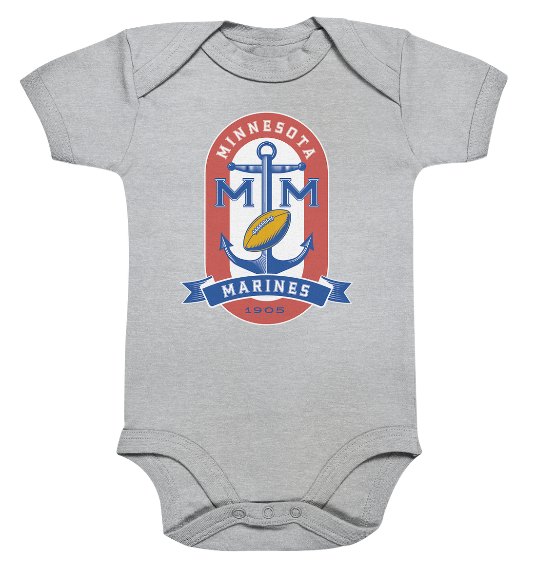 Minnesota Marines - Organic Baby Bodysuite