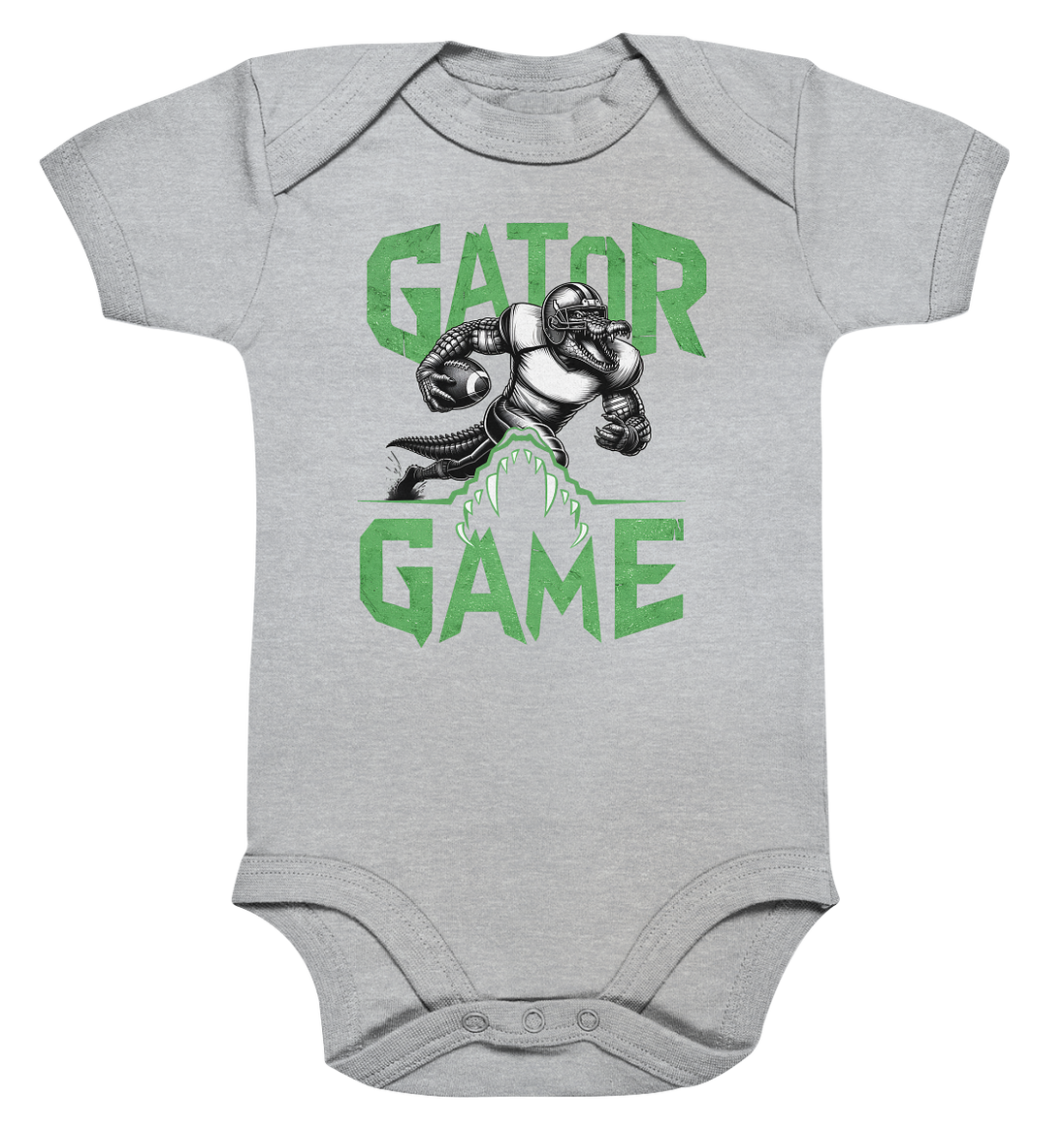 Gator Game - Organic Baby Bodysuit