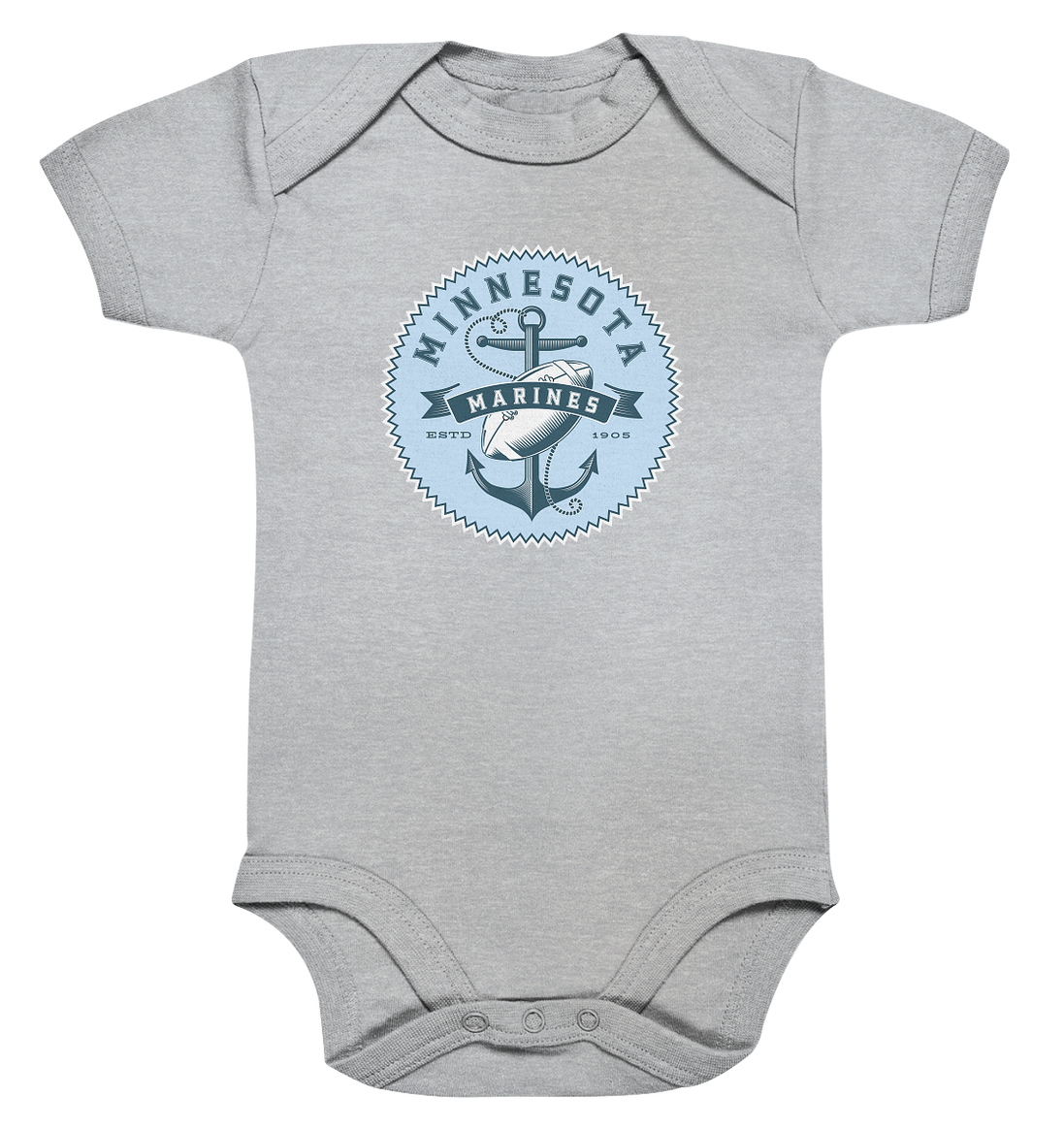 Minnesota Marines II - Organic Baby Bodysuite