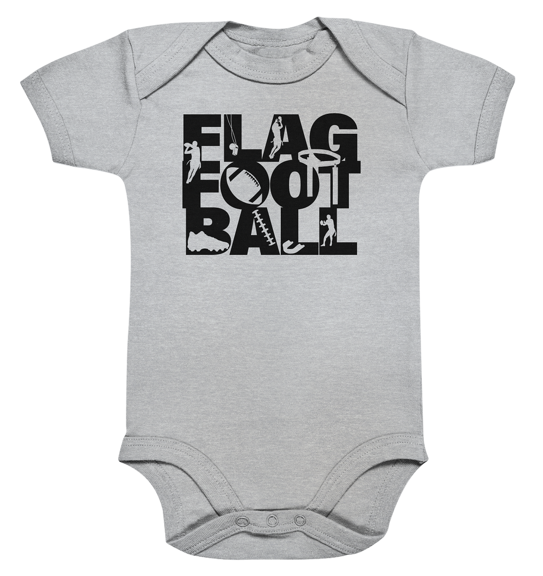 Flag Football  - Organic Baby Bodysuite