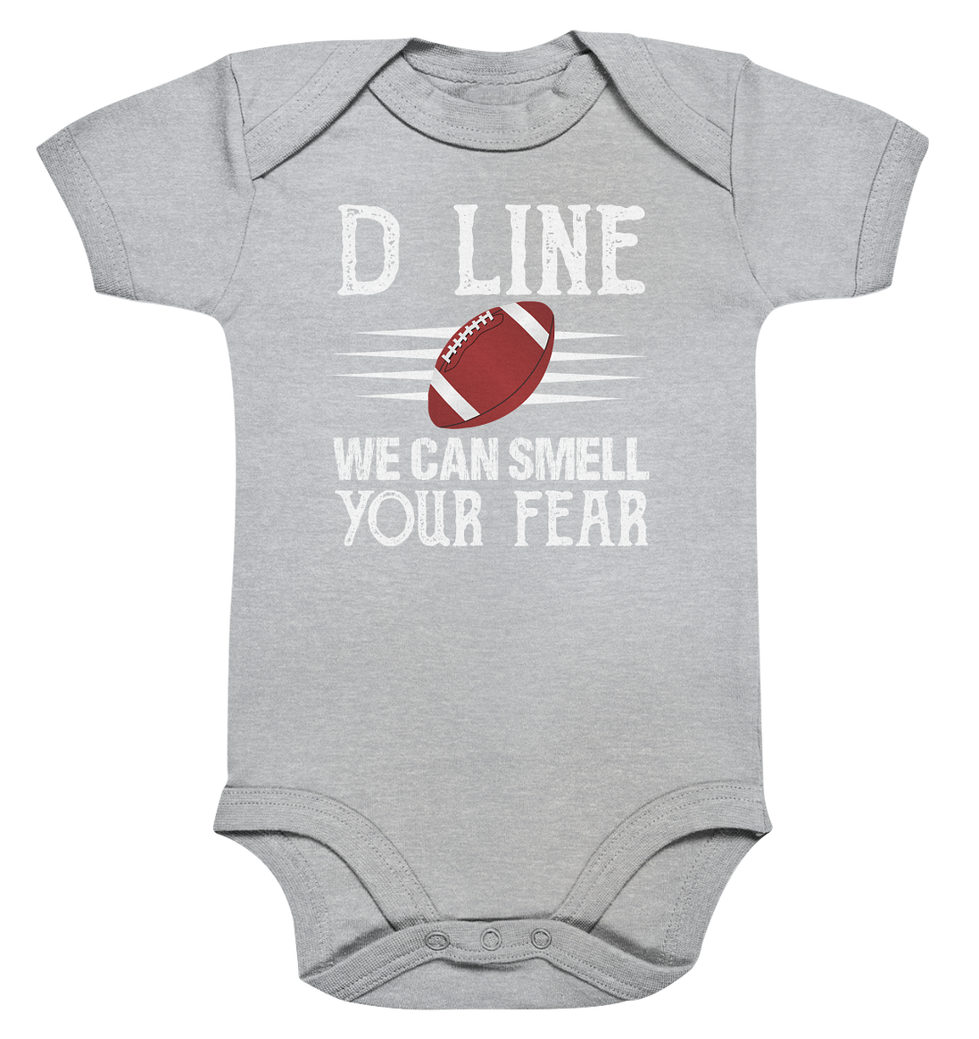 D Line Fear - Organic Baby Bodysuite