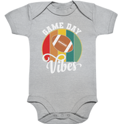 Game Day Vibes White - Organic Baby Bodysuite