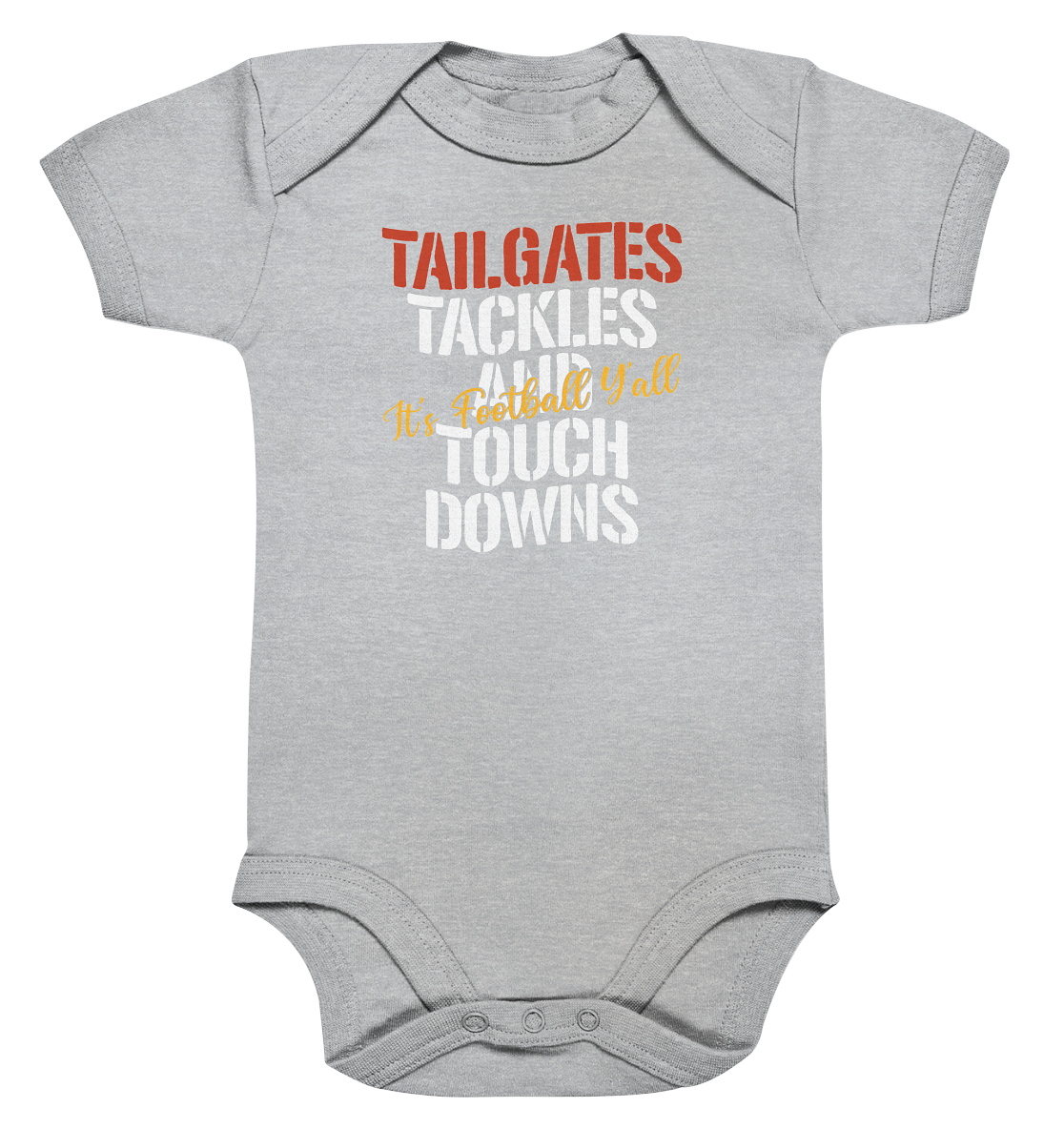Tailgate Tackles - Organic Baby Bodysuite