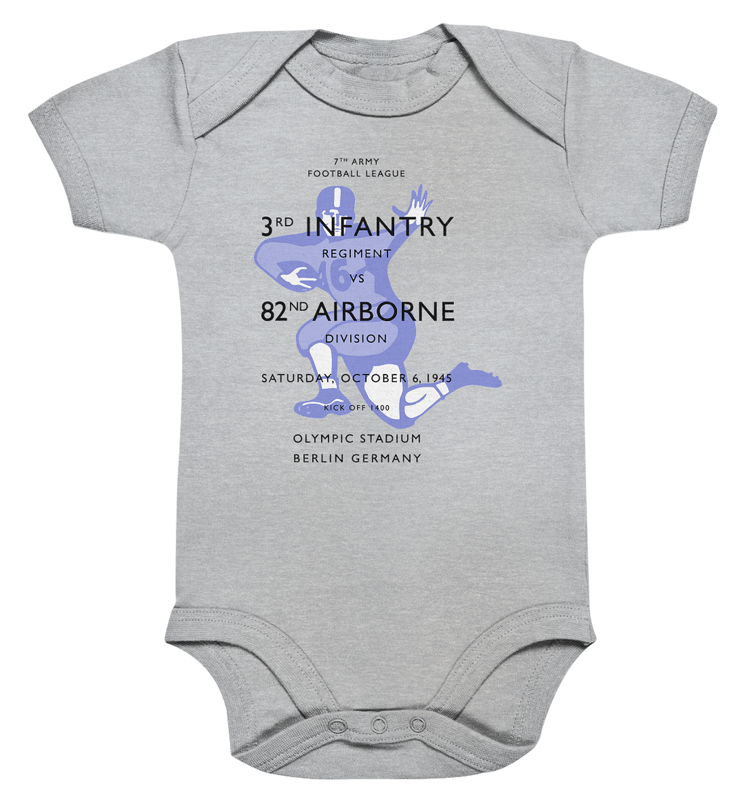 Infantry vs. Airborne 1945 - Organic Baby Bodysuite