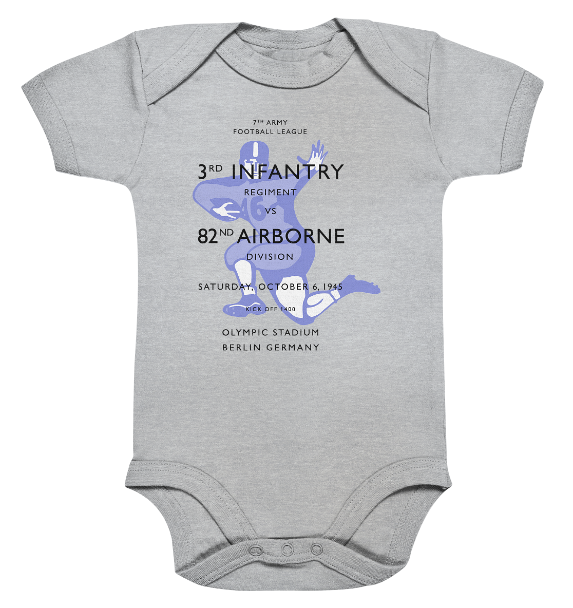Infantry vs. Airborne 1945 - Organic Baby Bodysuite