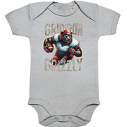 Gridiron Grizzly - Organic Baby Bodysuite