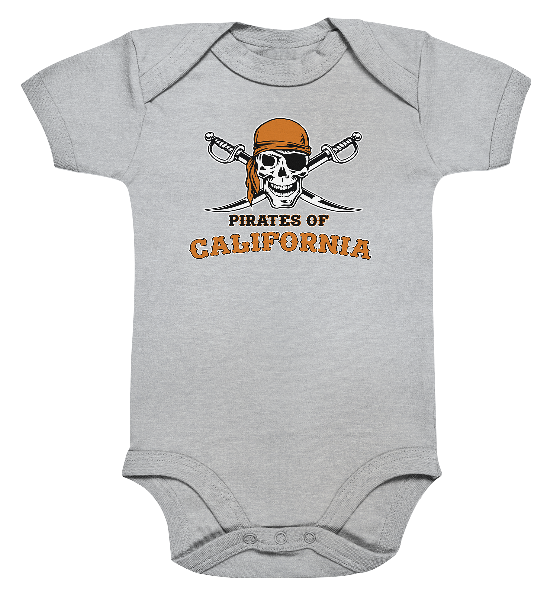 Pirates of California - Organic Baby Bodysuite
