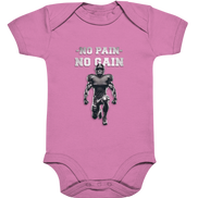 No Pain No Gain Metal  - Organic Baby Bodysuite