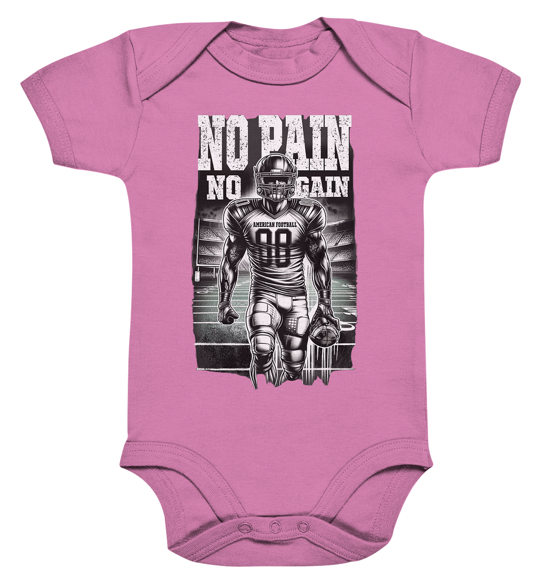 No Pain No Gain  - Organic Baby Bodysuite