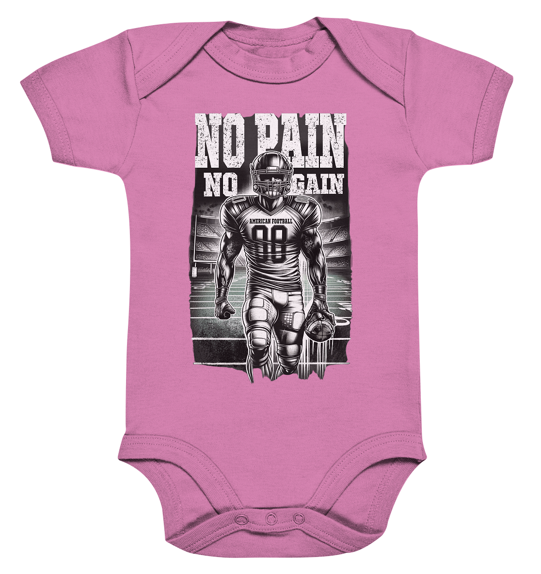 No Pain No Gain  - Organic Baby Bodysuite