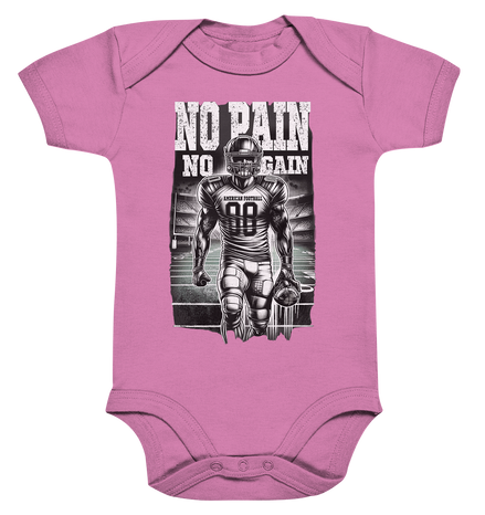 No Pain No Gain  - Organic Baby Bodysuite