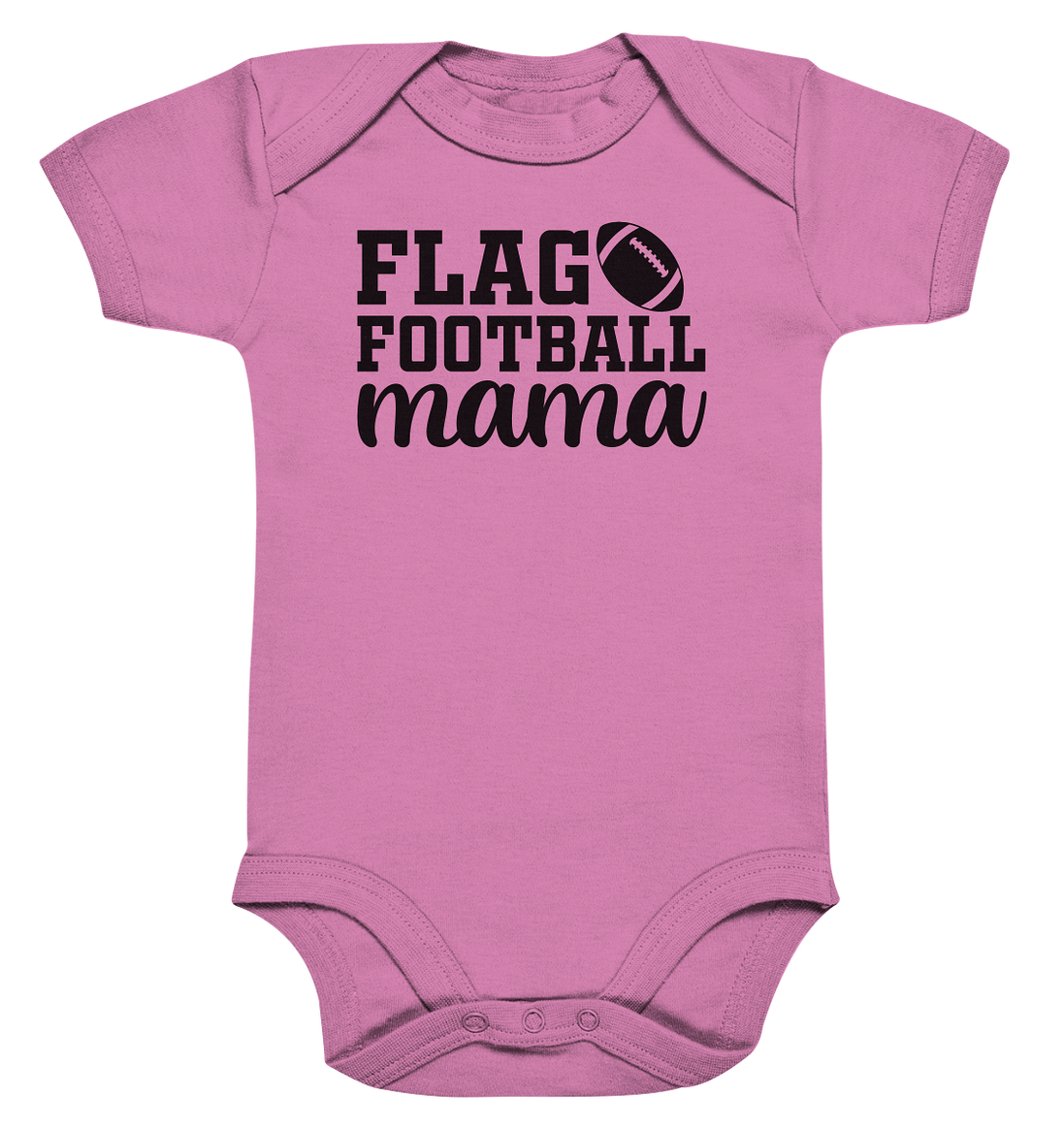 Flag Football Mama - Organic Baby Bodysuite