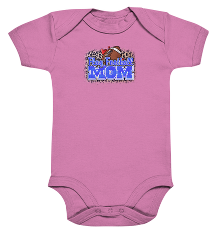 Flag Football Mom - Organic Baby Bodysuite