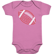 Football Dots - Organic Baby Bodysuite