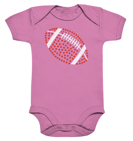 Football Dots - Organic Baby Bodysuite