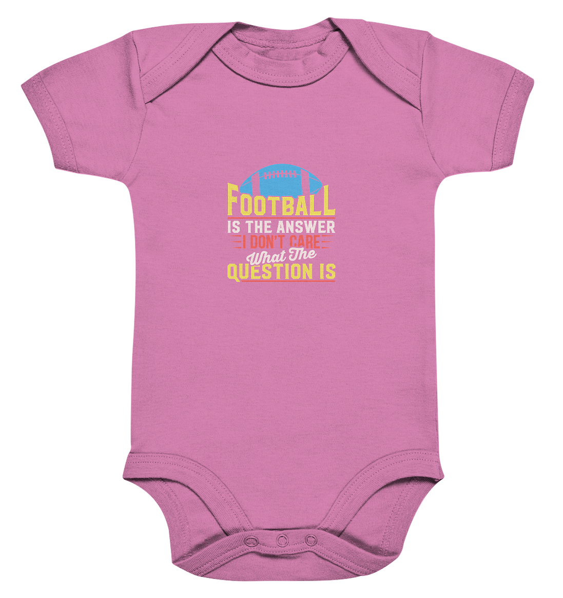 Football is the Answer - Organic Baby Bodysuite