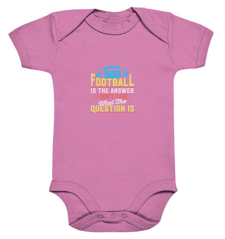 Football is the Answer - Organic Baby Bodysuite