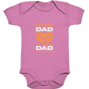 Football Dad Much Cooler - Organic Baby Bodysuite