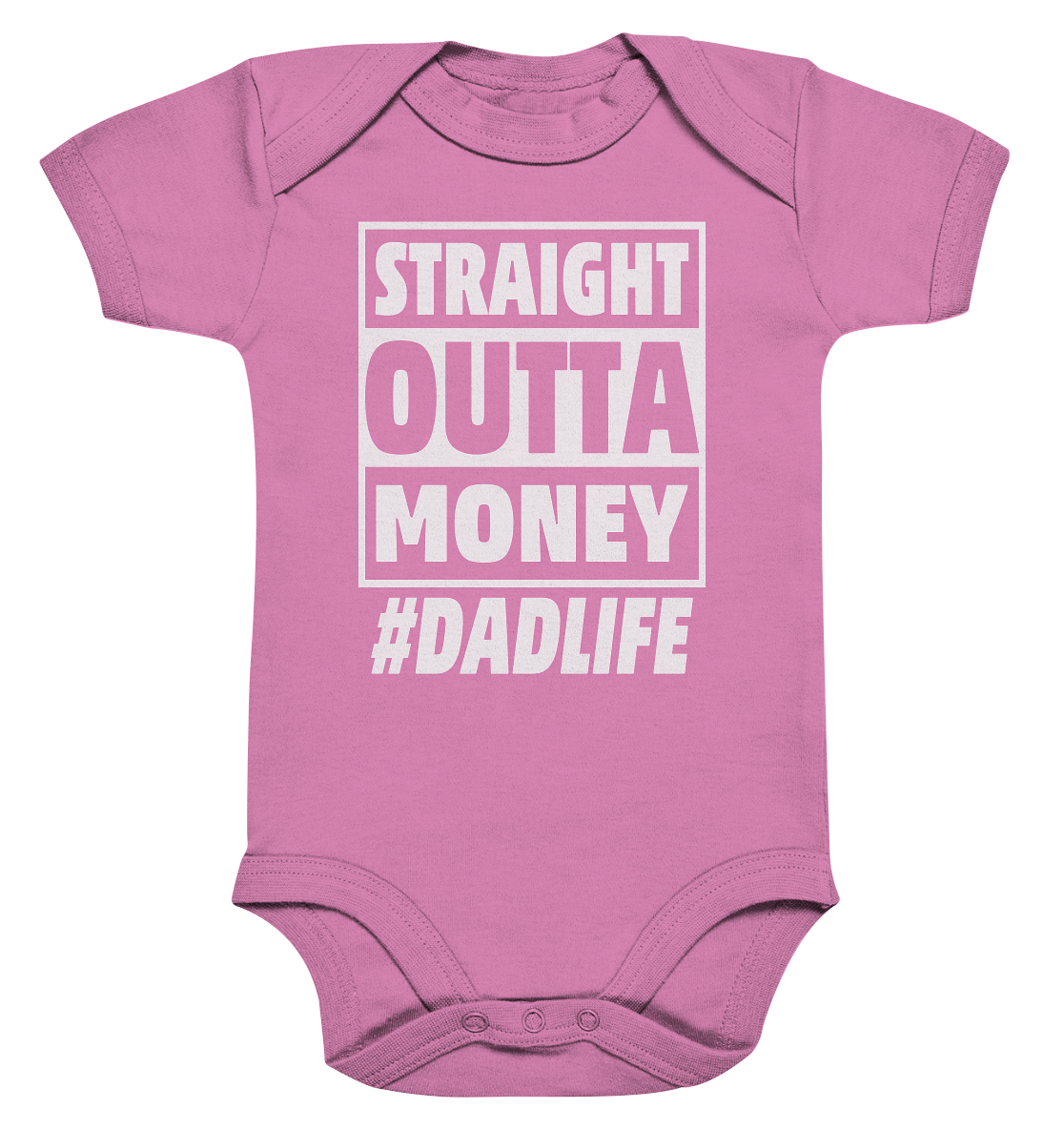 Straight Outta Money - Organic Baby Bodysuite
