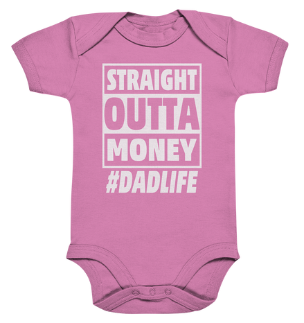 Straight Outta Money - Organic Baby Bodysuite