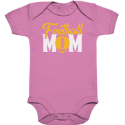 Football MOM - Organic Baby Bodysuit
