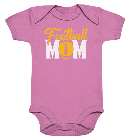 Football MOM - Organic Baby Bodysuite