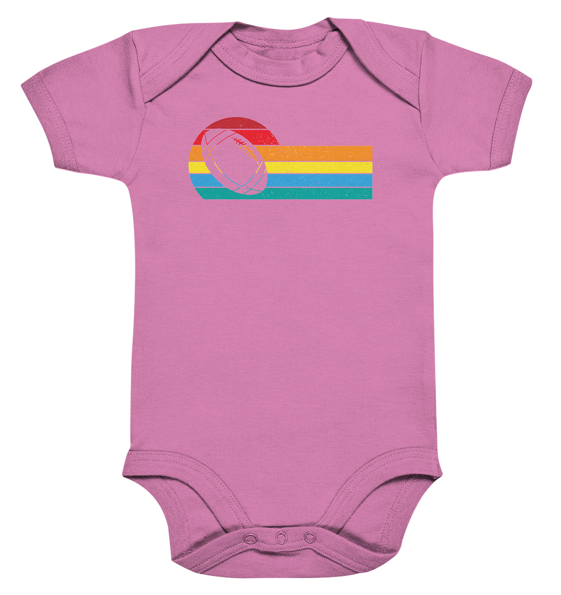 Rainbow Color Ball - Organic Baby Bodysuite