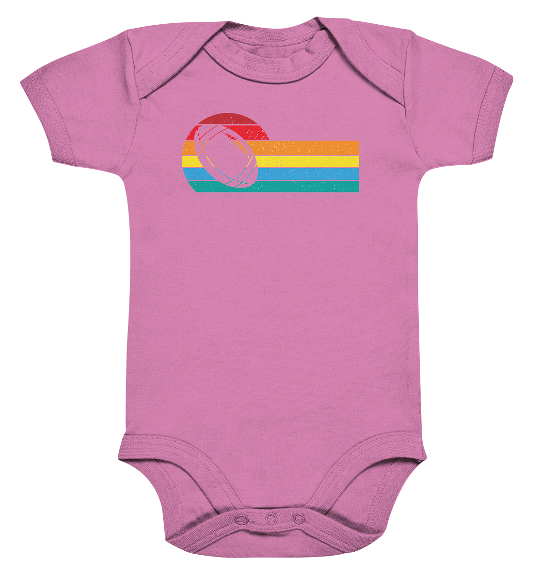 Rainbow Color Ball - Organic Baby Bodysuite