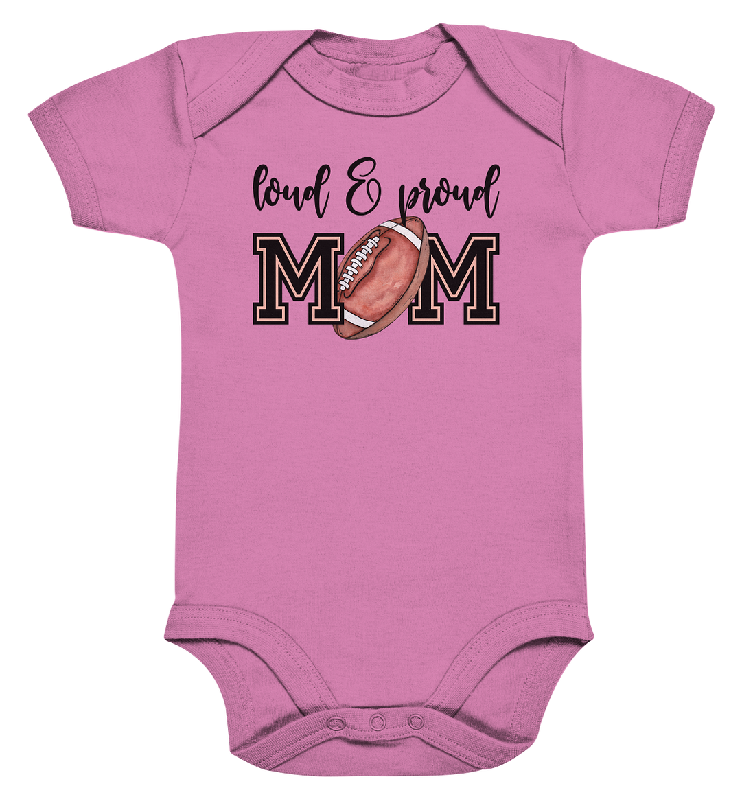 Loud &amp; Proud Mom - Organic Baby Bodysuite