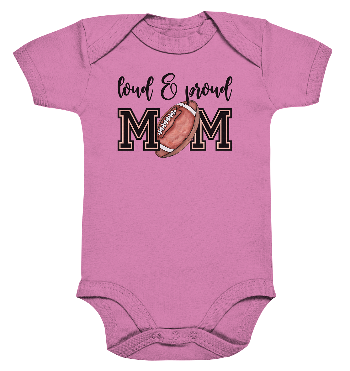 Loud & Proud Mom - Organic Baby Bodysuite