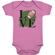 Football Love II - Organic Baby Bodysuite